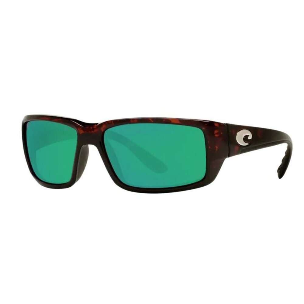 Costa Fantail Tortoise Frame Sunglasses w/Green Mirror 580P 06S9006-90061559